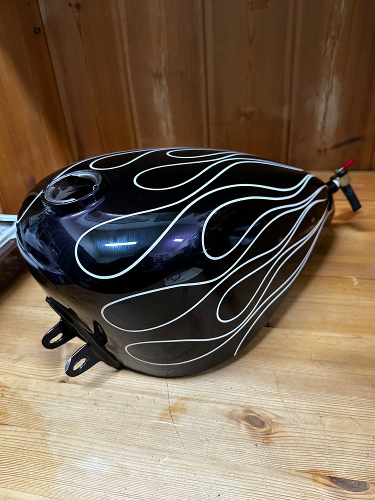 셔블 캬브 연료탱크 할리 장착만해본 새상품급--2