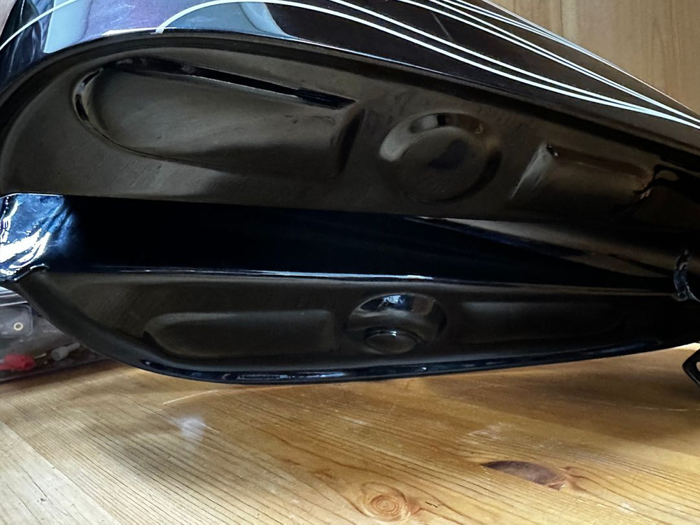 셔블 캬브 연료탱크 할리 장착만해본 새상품급--4