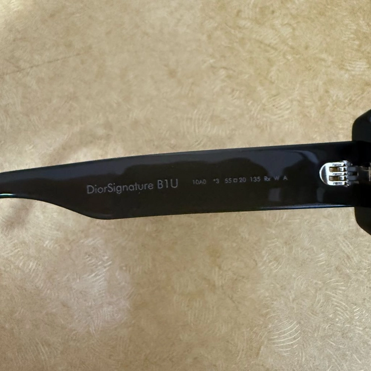 디올 버터플라이 B1U 선글라스 (수지착용) 이미지