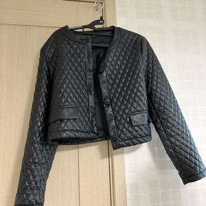 자라 퀼팅 재킷