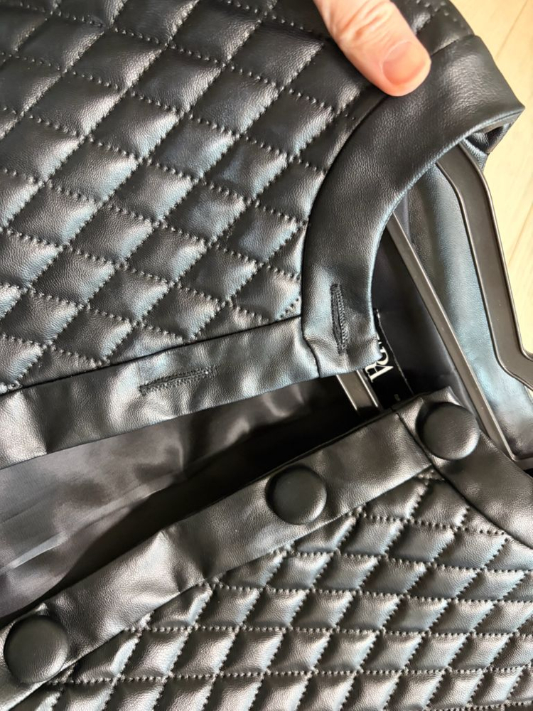 자라 퀼팅 재킷--4