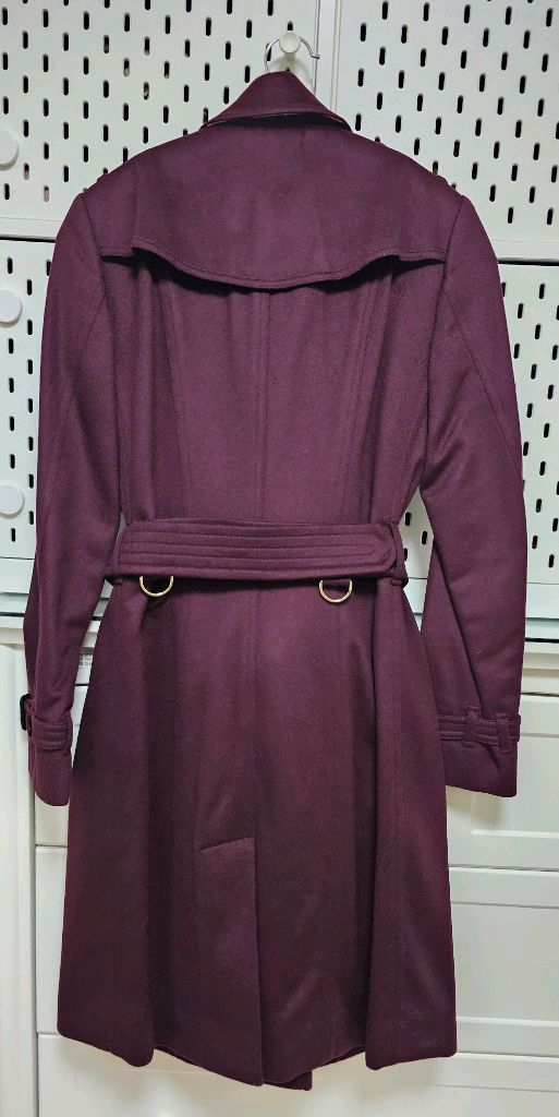 [버버리] 100% 캐시미어 샌드링햄 코트--6