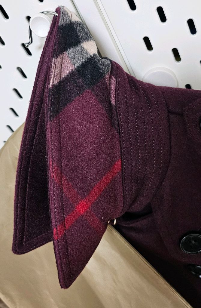 [버버리] 100% 캐시미어 샌드링햄 코트--7