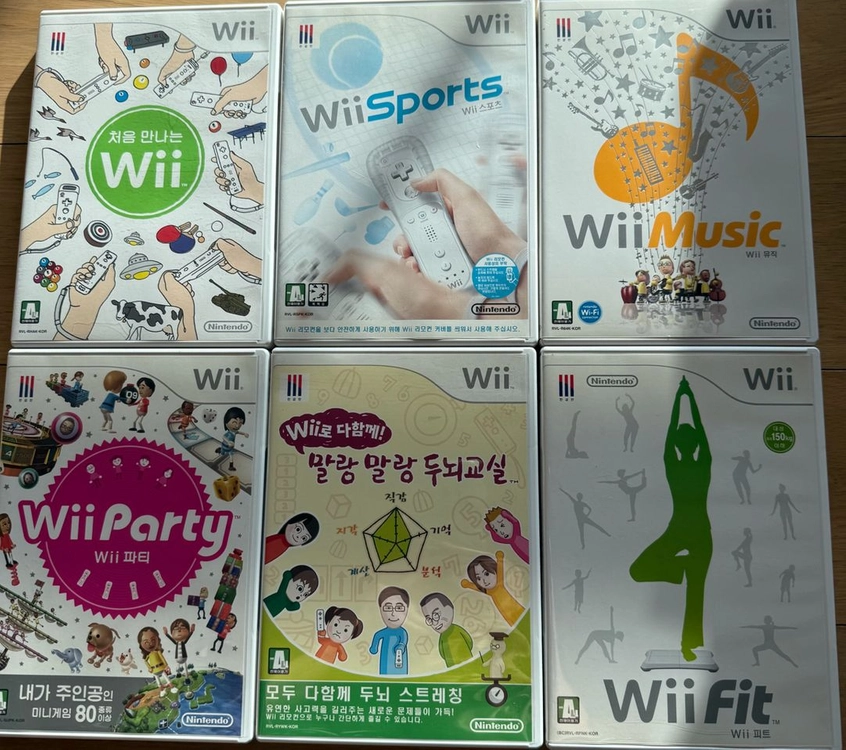 닌텐도 wii 게임 cd 이미지
