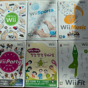 닌텐도 wii 게임 cd 이미지