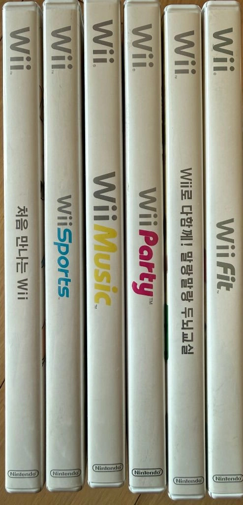 닌텐도 wii 게임 cd 이미지