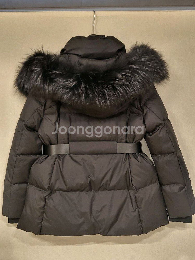 (새제품)몽클 허리벨트 스트랩 구스다운 거위털 패딩 자켓 점퍼--2