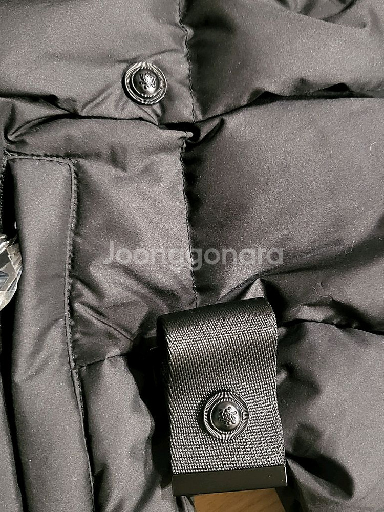 (새제품)몽클 허리벨트 스트랩 구스다운 거위털 패딩 자켓 점퍼--4