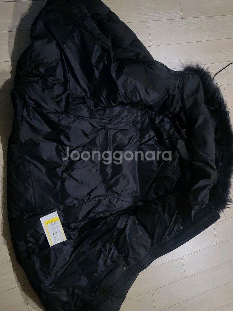 (새제품)몽클 허리벨트 스트랩 구스다운 거위털 패딩 자켓 점퍼--7