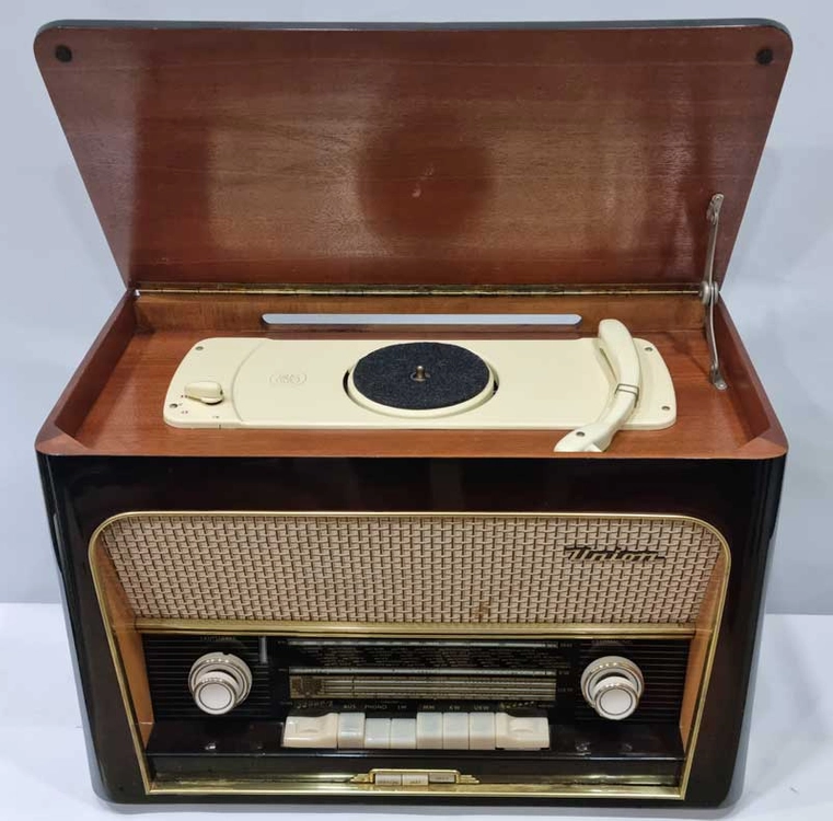 빈티지 진공관 Union AM/FM 리시버 전축 이미지