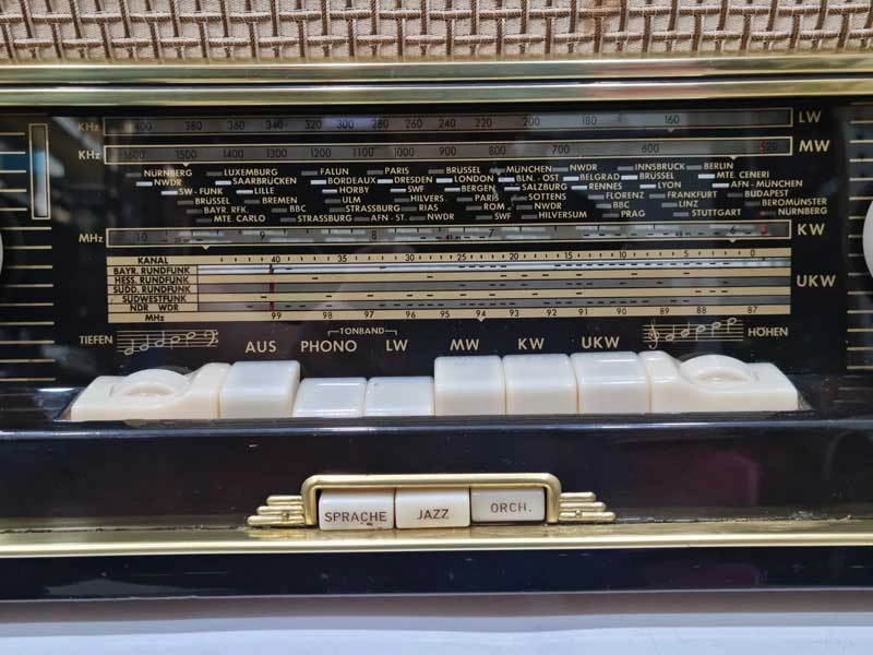 빈티지 진공관 Union AM/FM 리시버 전축 이미지