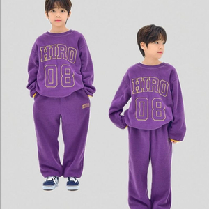 히로 블랭크 플리스 상하 150 퍼플