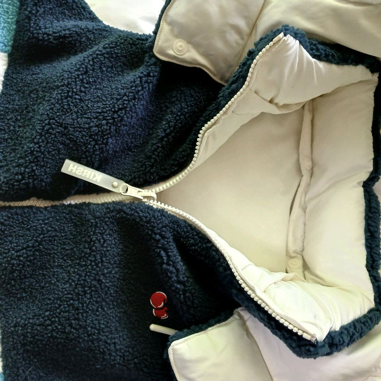 kirsh 키르시 체리 양면 패딩 후리스 조끼 베스트 자켓 이미지