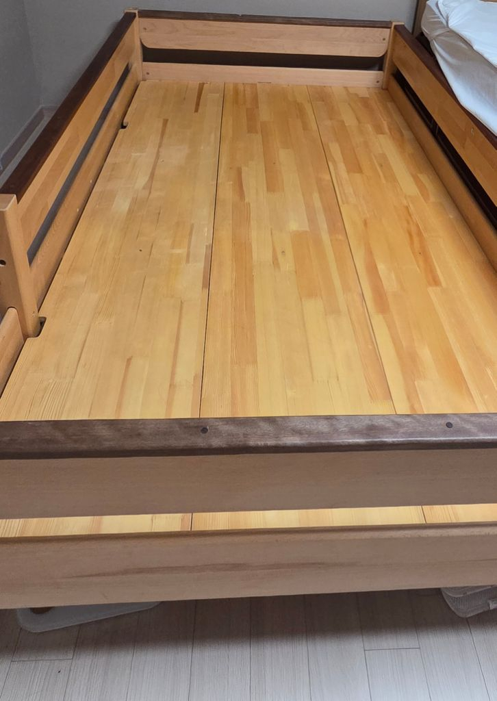 숲소리 우드베어키즈 단층침대--4