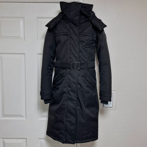 노비스 쉬라 블랙 롱 패딩 코트 XS 여성패딩