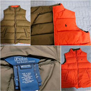 POLO 폴로랄프로렌 양면패딩조끼