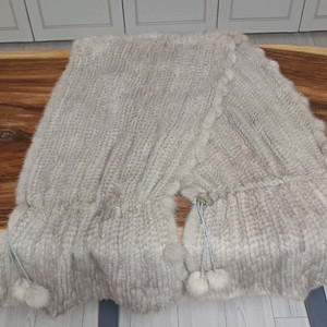 천연 밍크 목도리(숄)