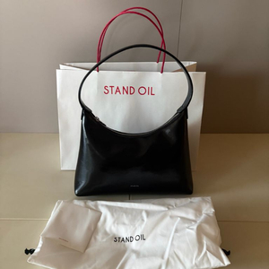 스탠드오일 플럼백 블랙(1회 착용/새컨디션)