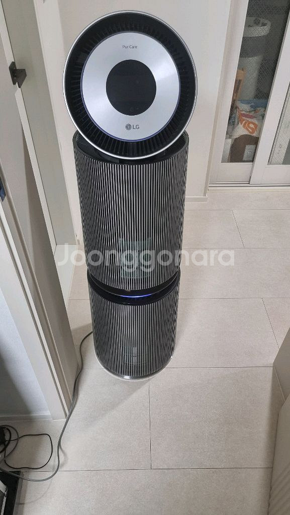 LG오브제 알파 2단 공기청정기 A급 판매합니다--0