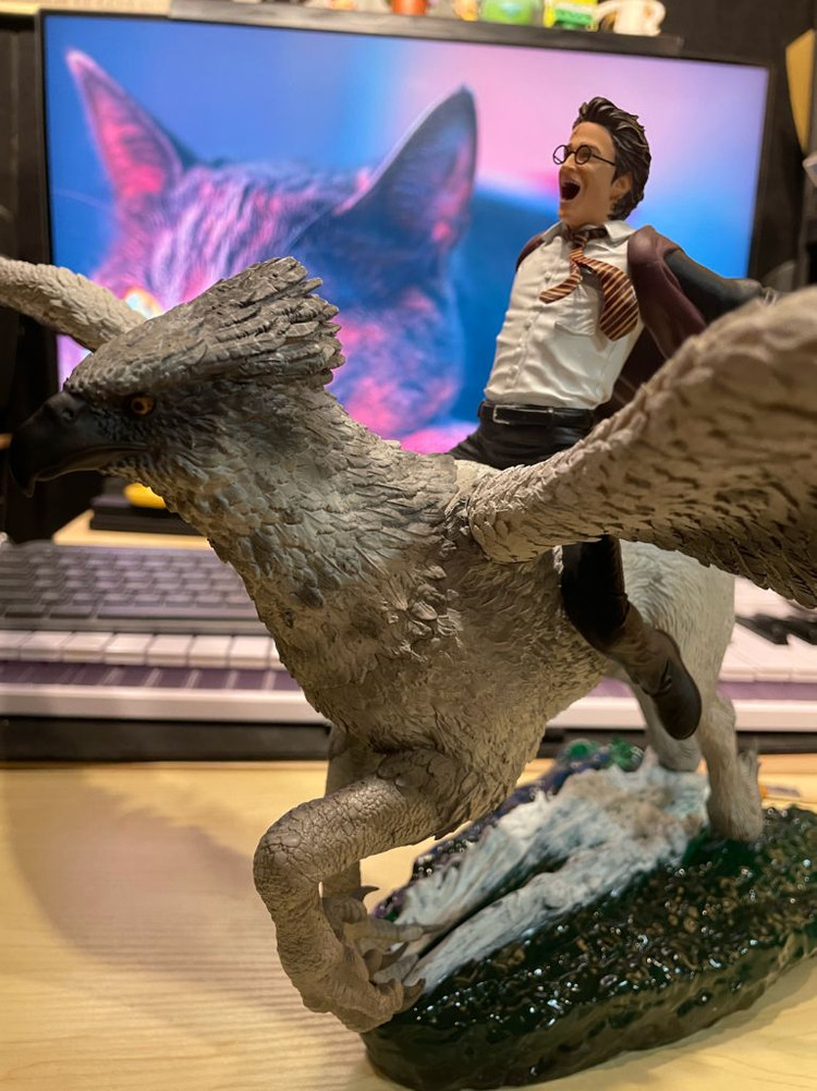 해리포터 벅빅 아이언스튜디오 1/10 스테츄 팝니다--2