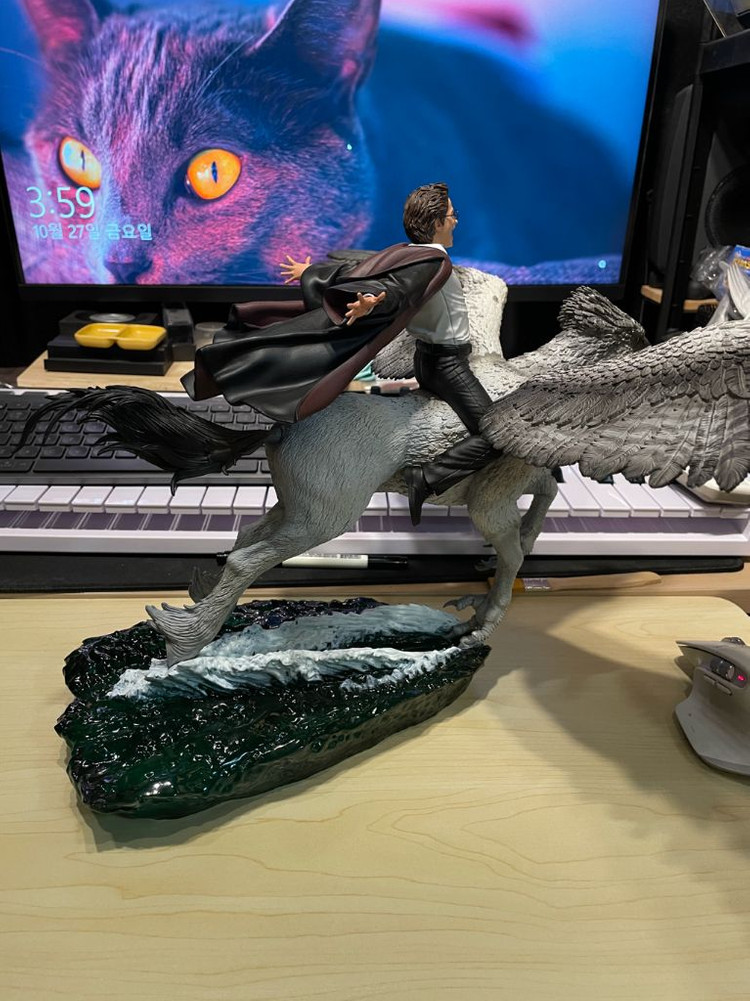 해리포터 벅빅 아이언스튜디오 1/10 스테츄 팝니다--4