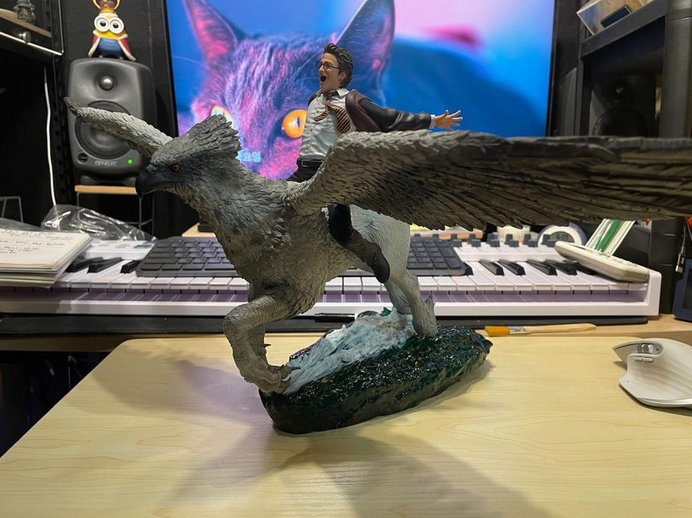 해리포터 벅빅 아이언스튜디오 1/10 스테츄 팝니다--6