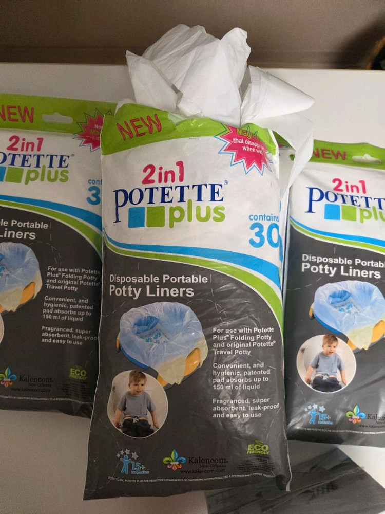 포이테테 아기변기 리필 봉지 30매x3--1