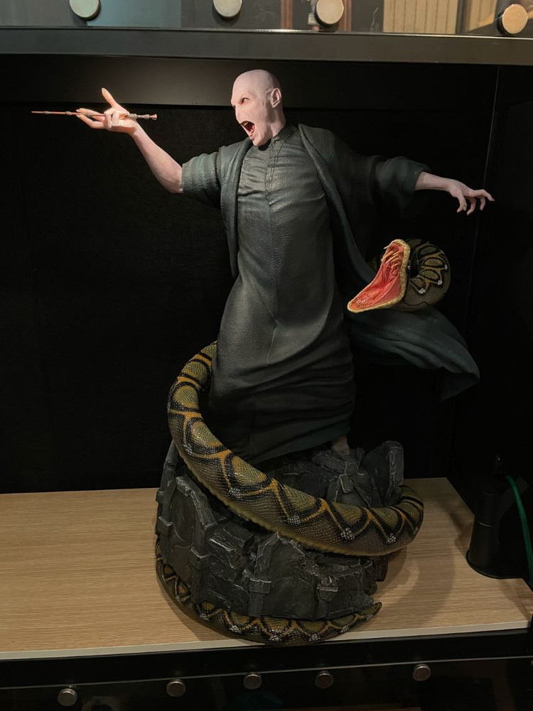 해리포터 볼드모트 스테츄 1/4 아이언스튜디오 팝니다--1