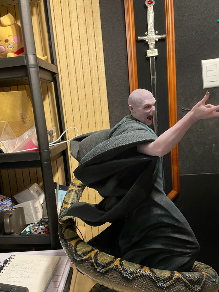 해리포터 볼드모트 스테츄 1/4 아이언스튜디오 팝니다--2