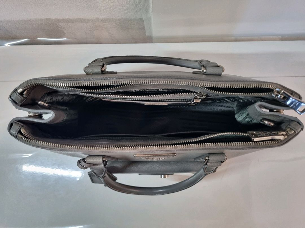 프라다 사피아노 숄더토트백--8