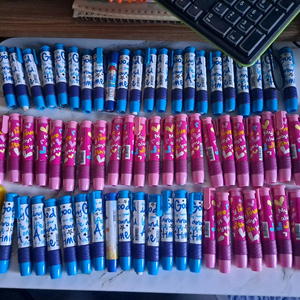 노크식 지우개 50개