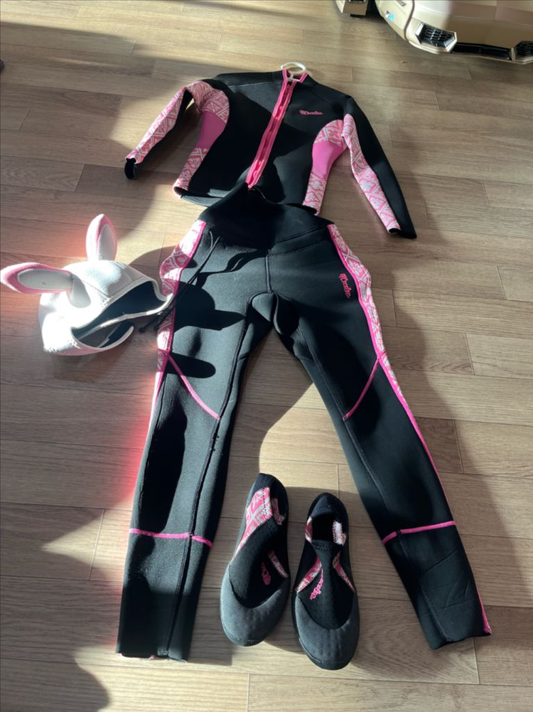 스쿠버 다이빙 용품,여성,마스크,슈트,비씨디,핀 이미지