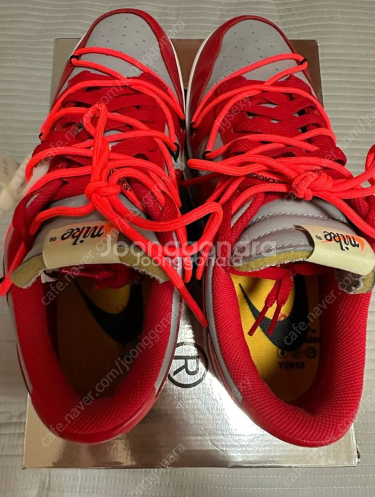 [275] 나이키 x 오프화이트 덩크 로우 유니버시티--2