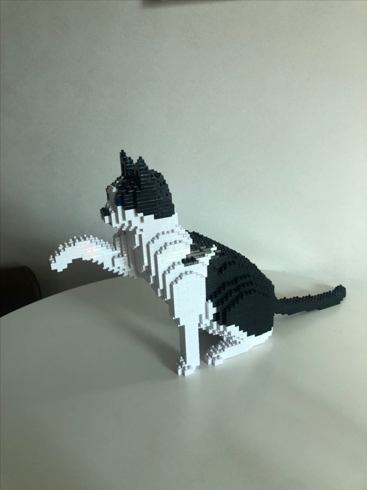 제카 고양이 프리비엄 나노 블럭--8