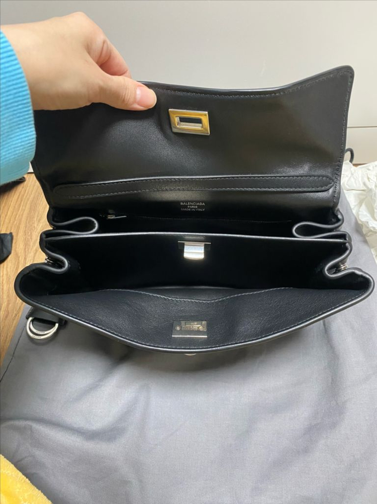 발렌시아가 로데오백 스몰 은장--2