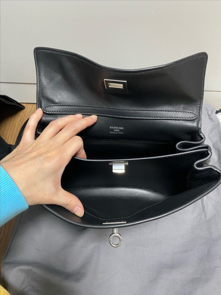 발렌시아가 로데오백 스몰 은장--4