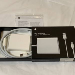 애플 미니 디스플레이포트 to 듀얼링크 DVI 어댑터