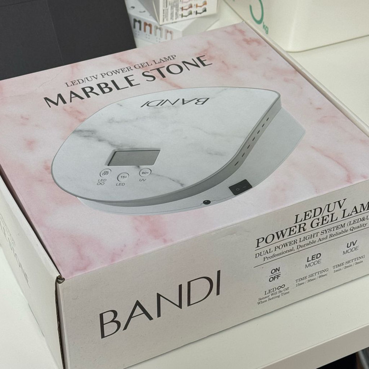 반디 젤램프 마블 LED UV 램프 젤네일 네일 이미지