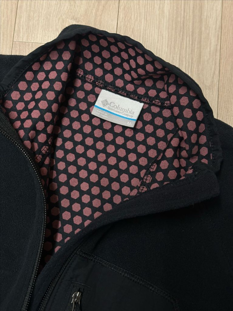 콜럼비아 아웃도어 트랙스 풀집 플리스자켓 여성용 M사이즈--3