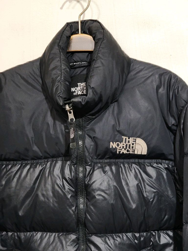 (90) 노스페이스 눕시패딩 점퍼 블랙 거위털 구스다운 700 자켓 이미지