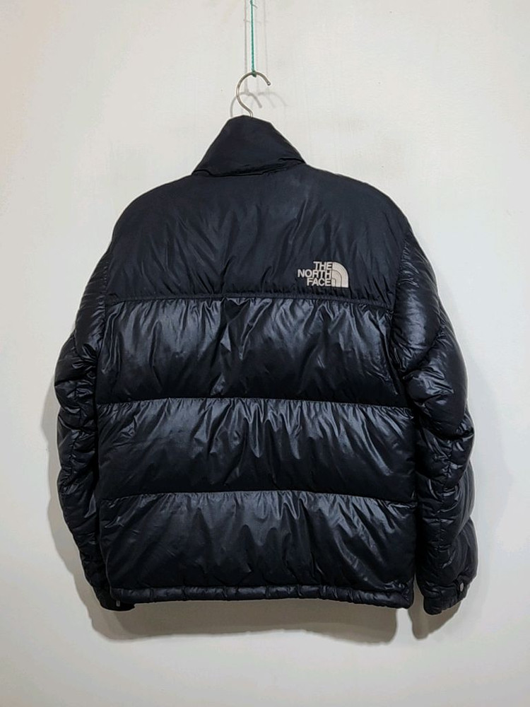 (90) 노스페이스 눕시패딩 점퍼 블랙 거위털 구스다운 700 자켓 이미지