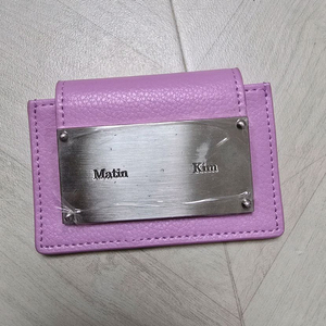 마뗑킴 아코디언 카드지갑 라벤더 이미지