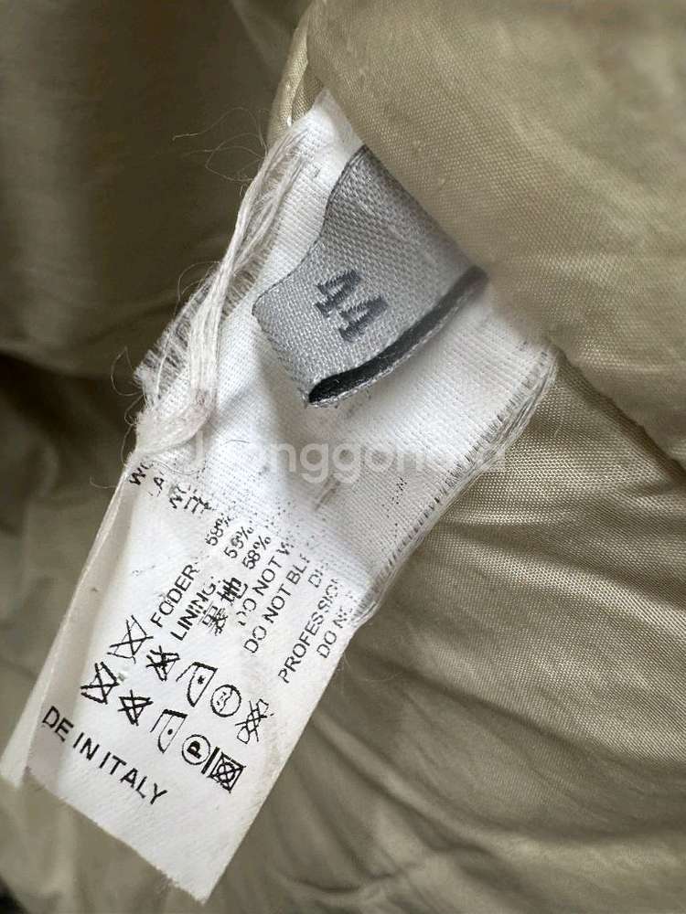 미쏘니 라나 패턴 울 롱코트 (55~66)--7