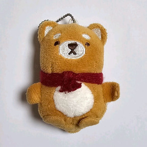 미니 시바견 강아지 인형 키링