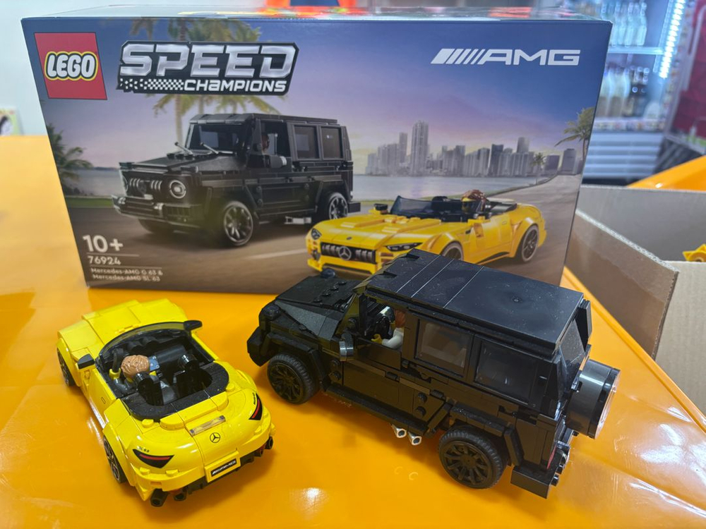 레고 스피드챔피언 Mercedes-AMG G 63와 Mercedes-AMG SL 63 76924--0