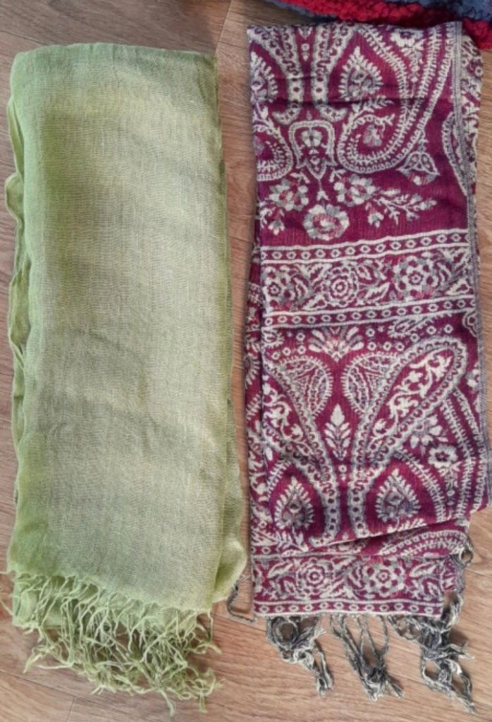 남녀 머플러 스카프 새상품 등. 넥워머 목도리 비니 장갑 이미지