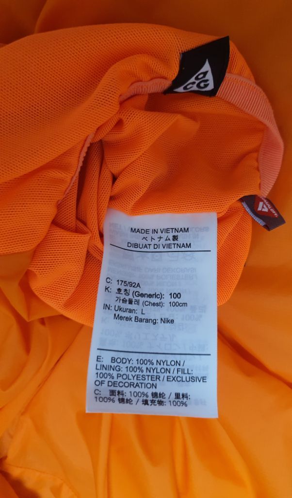 나이키 써마핏 ACG 패딩 Rope de dope 이미지