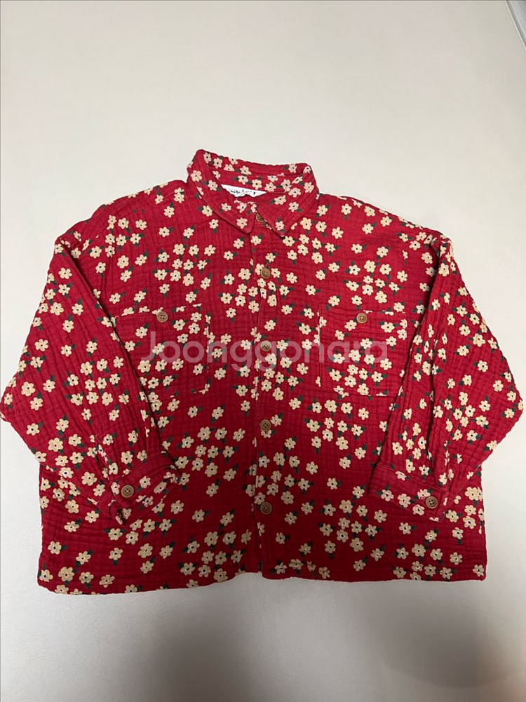 리미떼두두 블랙퍼피 후디집업 + 꽃남방 2개 일괄판매 상태 좋음--8