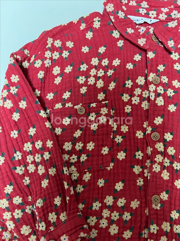 리미떼두두 블랙퍼피 후디집업 + 꽃남방 2개 일괄판매 상태 좋음--9