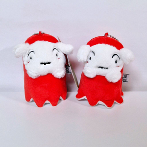 소세지 소시지 흰둥이 인형 가방고리 볼체인 키링 백참 짱구는 못말려 짱구 못말리는 신쩡 이미지